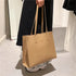 Casual Large Tote Triple Compartment Hand Bag